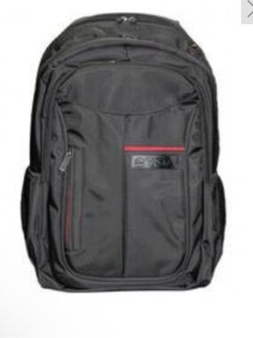 EVGA Black Backpack with Red Accent for Tech and Travel and laptop